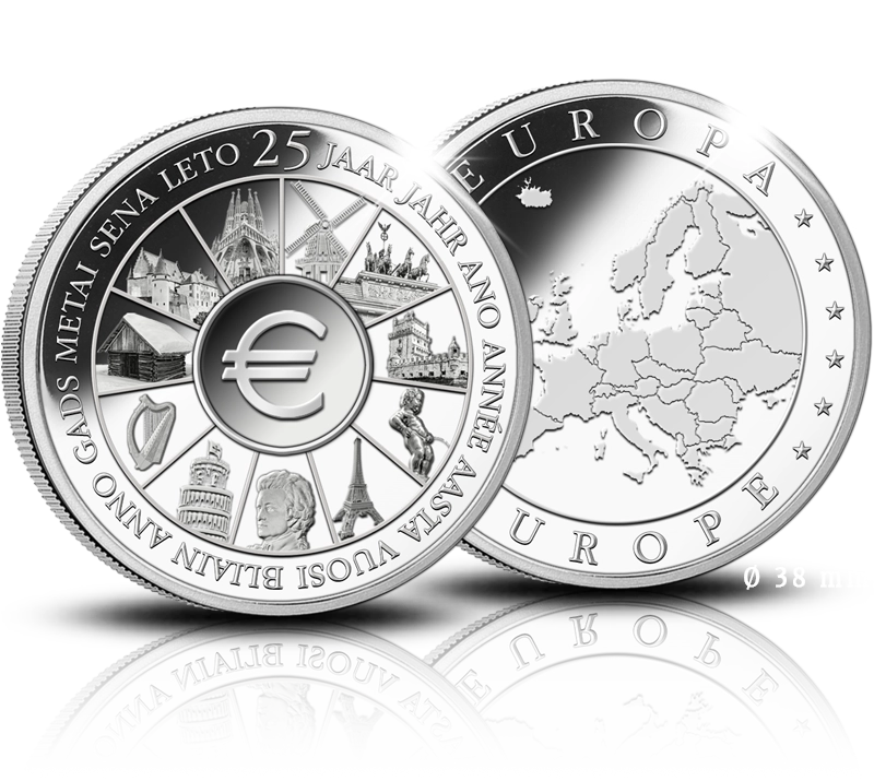 25 Jaar Euro uitgifte